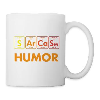 Sarcasm Primary Elements of Humor - Tasse - Weiß - Rechts