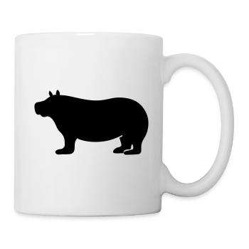 hippopotamus - Mug - white - Right