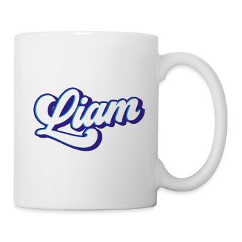 Liam | Farben änderbar - Tasse - Weiß - Rechts