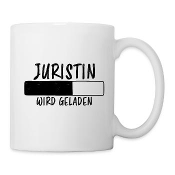 Juristin Spruch Jura Lustiges Juristin Geschenk - Tasse - Weiß - Rechts