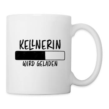 Kellnerin Spruch Kellner Beruf Kellnerin Geschenk - Tasse - Weiß - Rechts