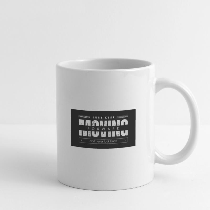 Continuez simplement à avancer Mug blanc