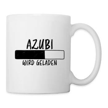 Azubi Spruch Lehrling Job Lustiges Azubi Geschenk - Tasse - Weiß - Rechts