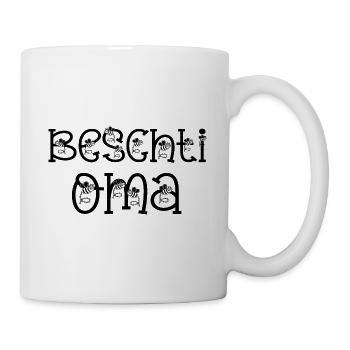 Beschti Oma Schweiz Schweizerdeutsch Grosi - Tasse - Weiß - Rechts