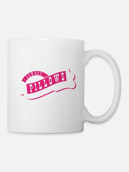 Cowboy Pillows Southern Girl Texas Lady Funny - Mug - white