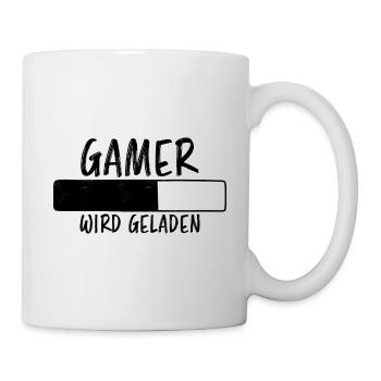 Gamer Spruch Gaming Nerd Lustiges Gamer Geschenk - Tasse - Weiß - Rechts