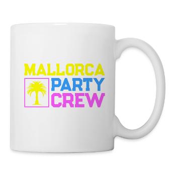 Mallorca Party Crew - Mug blanc - blanc - Droite