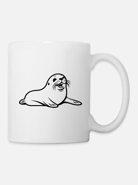 Sea lion - Mug - white