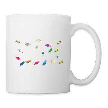 Candy Security Mom Dad Matching Birthday Costume - Mug - white - Right