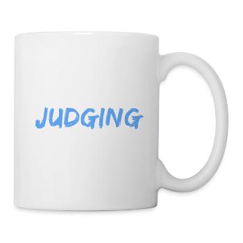 Ich beurteile stillschweigend Ihre Verkabelung - Tasse - Weiß - Rechts