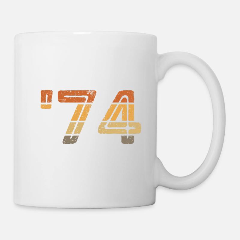 '74 - 1974 - Tasse - Weiß