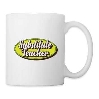 Teacher Assistant Substitute Teacher School - Tasse - Weiß - Rechts