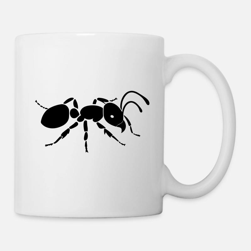fourmi - Mug blanc - blanc