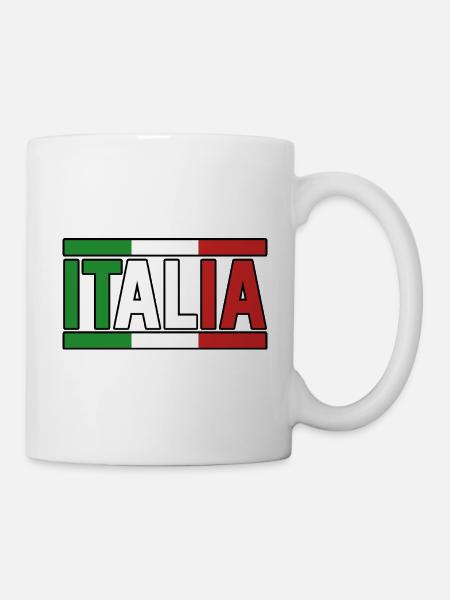Italia Italiener Italienisch Italien - Tasse - Weiß