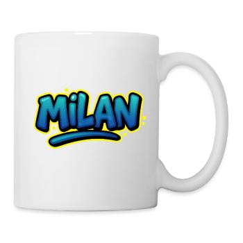 Graffiti First Name Leon printable on everything! - Mug - white - Right