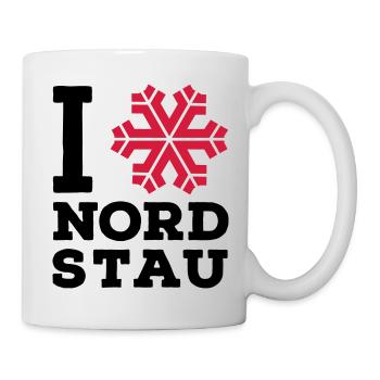 Nordstau 2color - Mug - white - Right