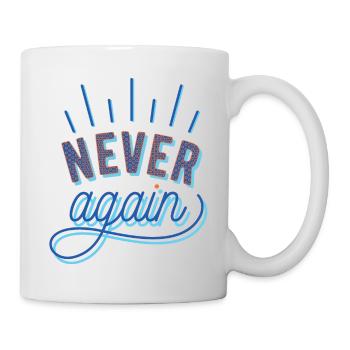 NEVER again - Mug - white - Right