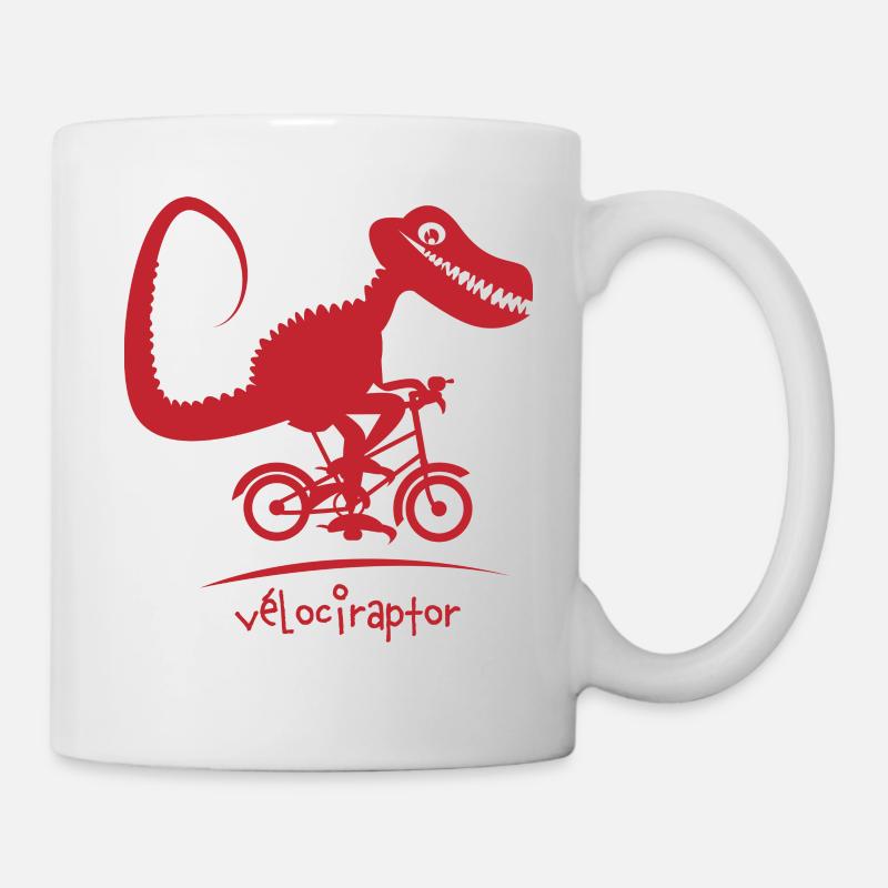 velociraptor - Mug blanc - blanc