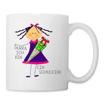 Schulkind - Tasse - Weiß - Rechts