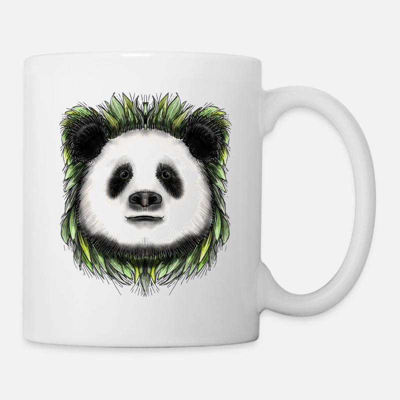 Ping Panda par Jon Ball - Mug blanc - blanc