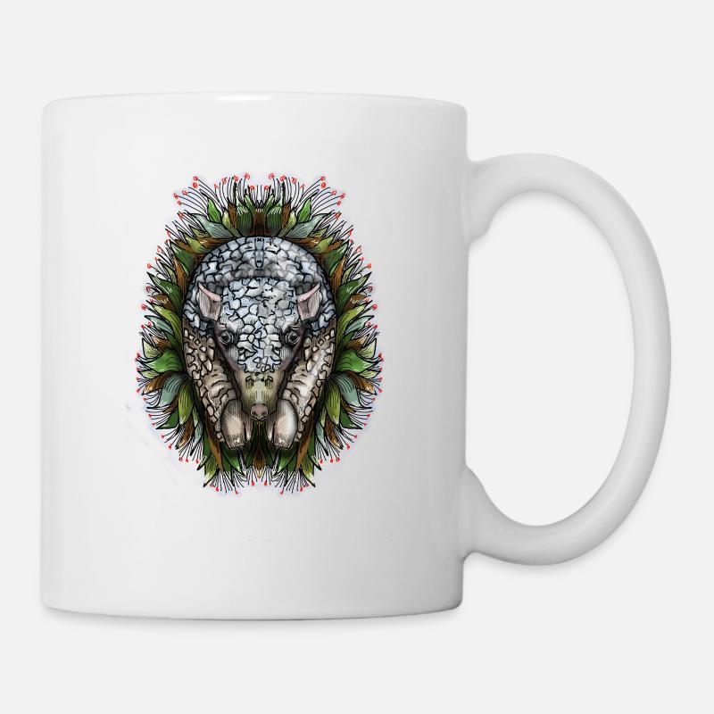 Ethel the Aardvark by Jon Ball - Mug - white