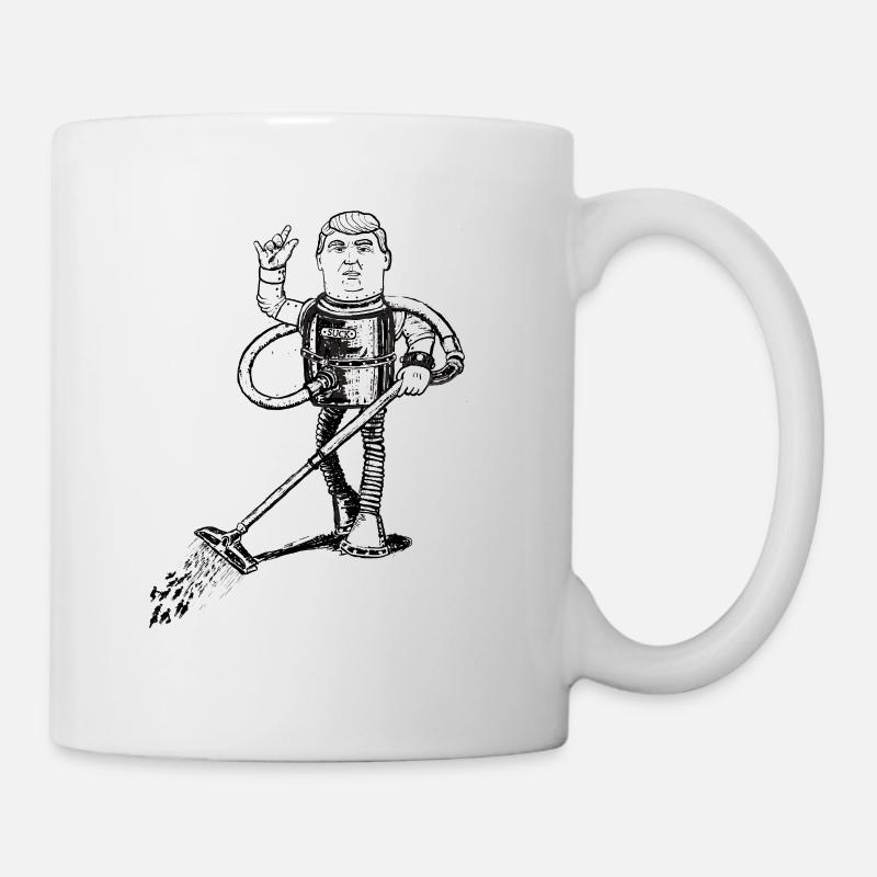 aspirateur - Mug blanc - blanc