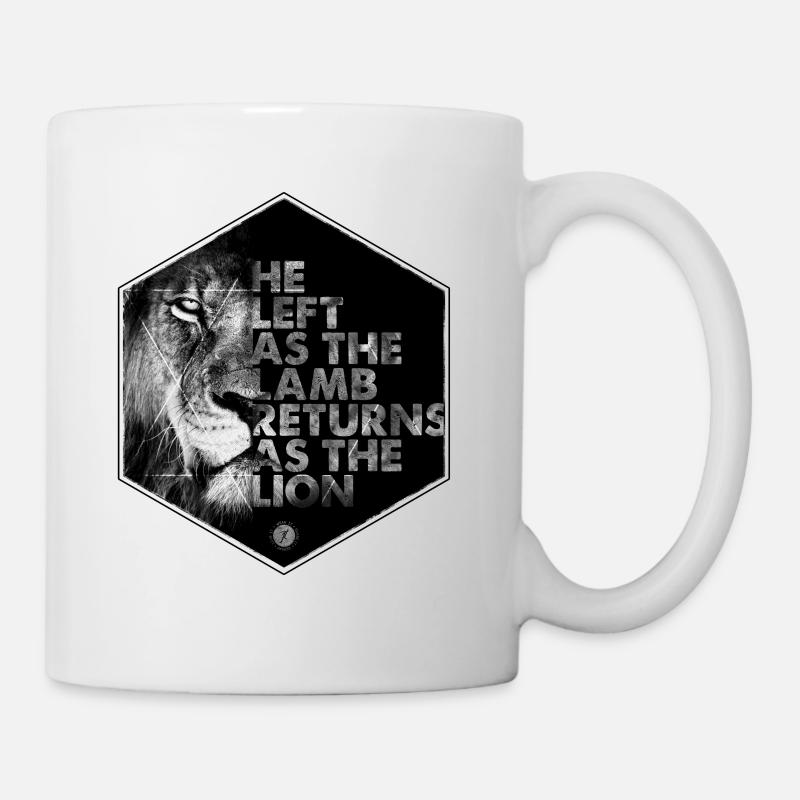 Lion Coming Soon by JT4Christ - Mug - white