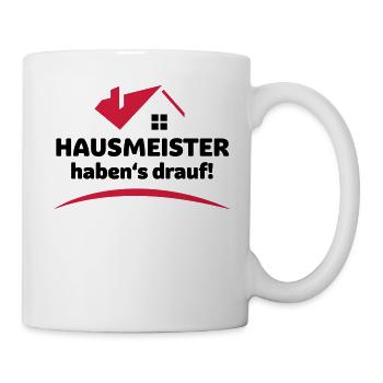 Hausmeister - Tasse - Weiß - Rechts