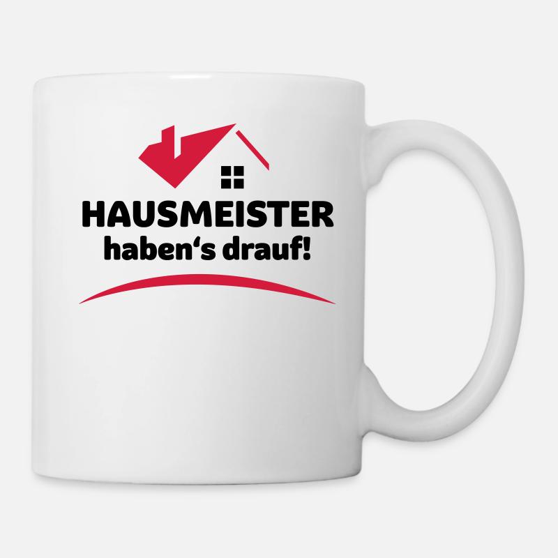 Hausmeister - Tasse - Weiß