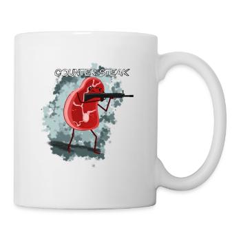 counter Steak - Mug - white - Right