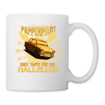Le seul vrai PAPPENPILOT  601 Trabi - Mug blanc - blanc - Droite