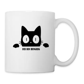 Chat Faim - Mug blanc - blanc - Droite