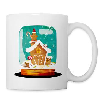 kitschig-weihnachtlich - Tasse - Weiß - Rechts