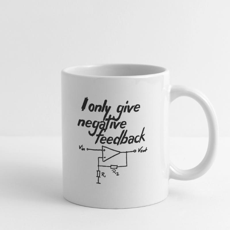 I only give negative feedback V2 Mug