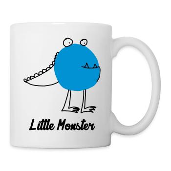 Little Monster / Baby / Bébé / Humor / Halloween - Mug - white - Right