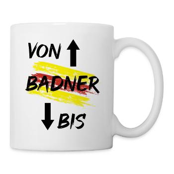 Heimat Baden Badner Schwarzwald Lustig - Tasse - Weiß - Rechts