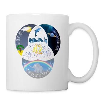 42 Answer Life Universe - Mug - white - Right