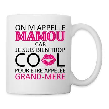 on m'appelle mamou - Tasse - Weiß - Rechts