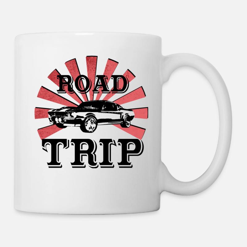 Road trip! Gift Car Idea - Mug - white