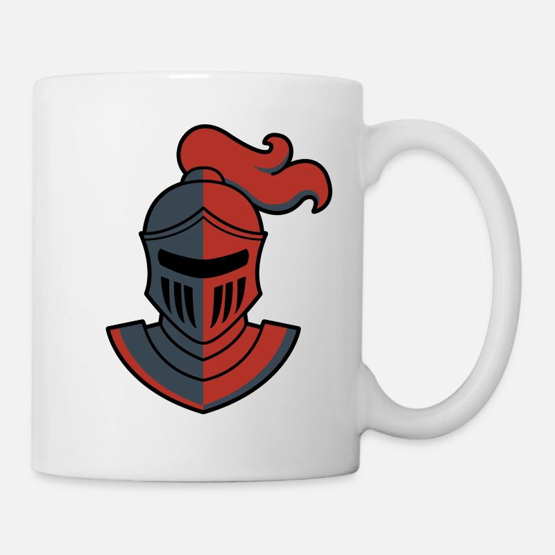 LA TÊTE DU CHEVALIER - Mug blanc - blanc