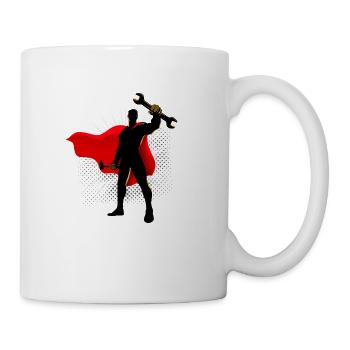 Craftsman, master of all tools - Mug - white - Right