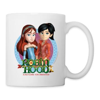 Robin des Bois Pucelle Marian Et Scarlett - Mug blanc - blanc - Droite
