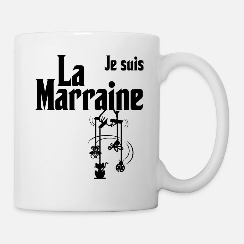 la marraine - Mug blanc - blanc