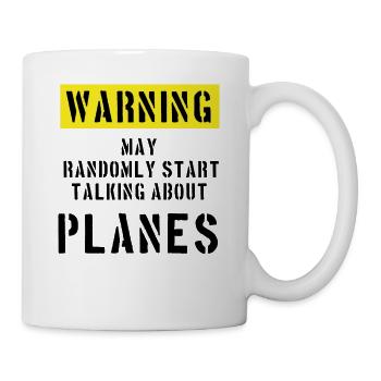 Ein Geschenk für einen Flugzeugpiloten. Geschenke für den Flieger. - Tasse - Weiß - Rechts