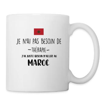 maroc - Mug blanc - blanc - Droite