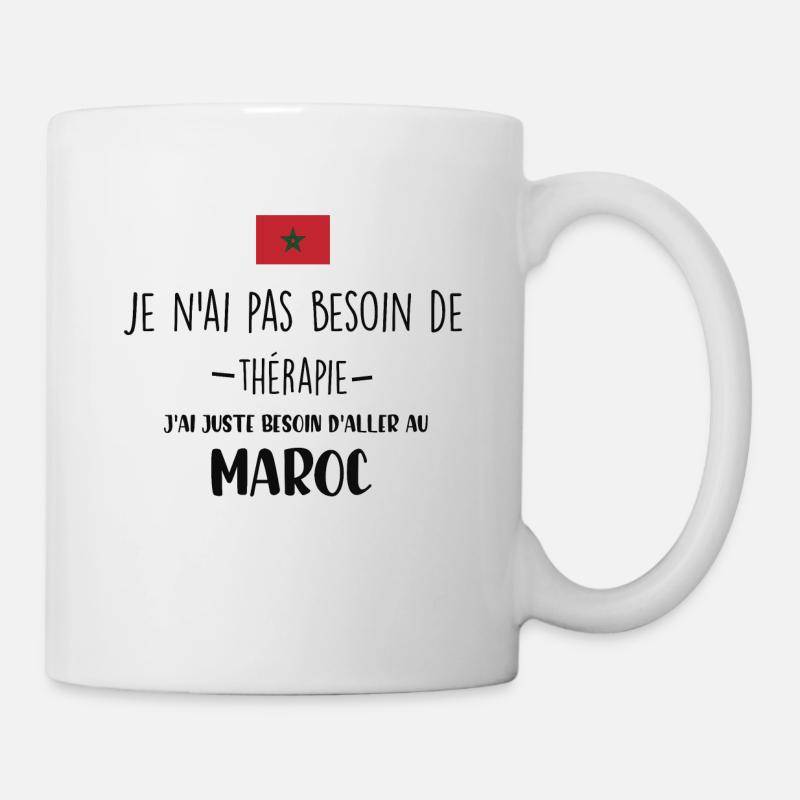 maroc - Mug blanc - blanc