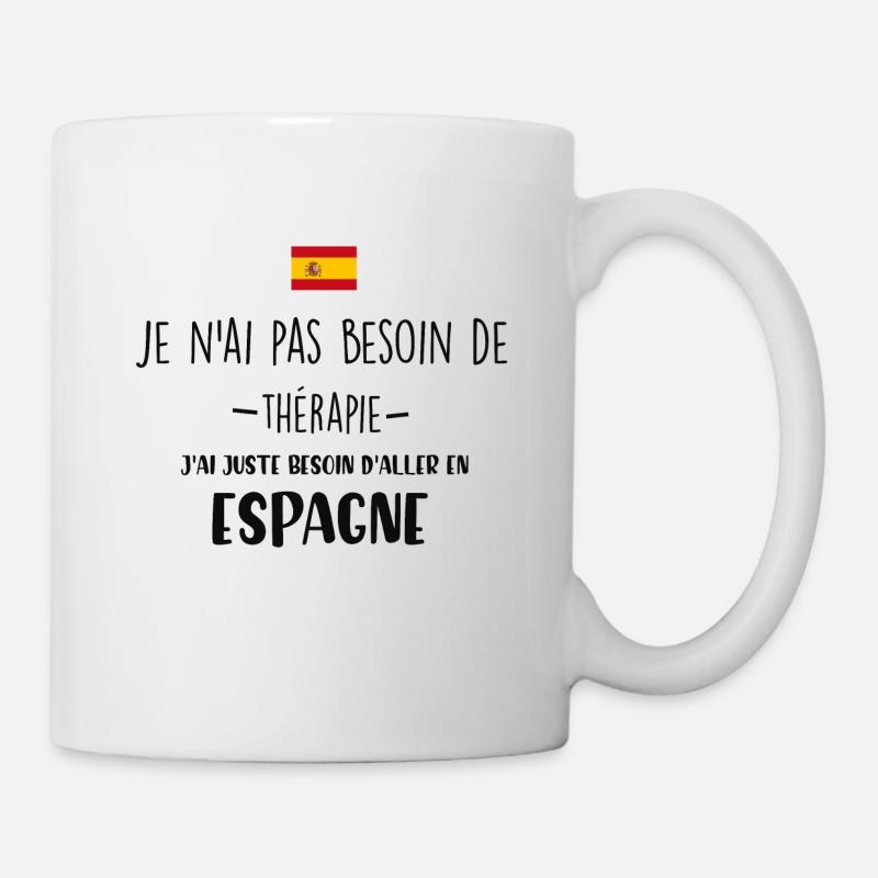 ESPAGNE - Mug blanc - blanc