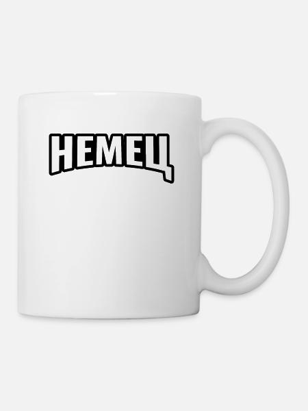 russisch nemez echter slav Deutscher aus Russland - Tasse - Weiß