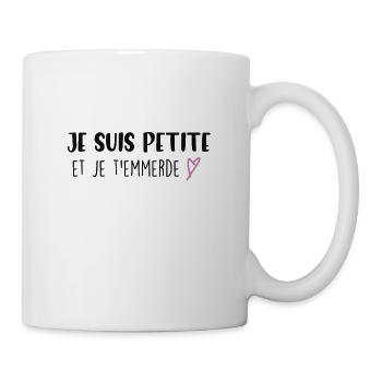 petite emmerde - Mug blanc - blanc - Droite