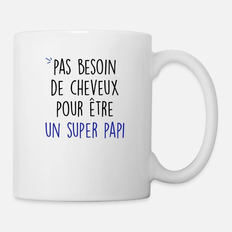 super papii - Mug blanc - blanc